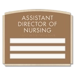 3 Slot Suite/Dept. ID Sign