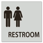 Unisex Restroom Sign