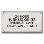 4-Line Room Sign
