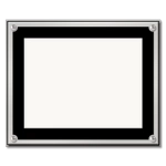 Message/Evac Holder for 8.5" x 11" Paper