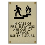 In Case of Fire... Use Stairs