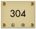Room Number - Handicap Accessible/No Smoking