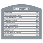 10-Line Directory Sign