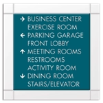 9-Line Directional Sign