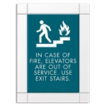 In Case of Fire Use Stairs...
