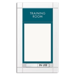 2-Line Meeting Room w/Window Slot & Sliding Panel