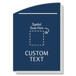 2-Line Custom Symbol Sign