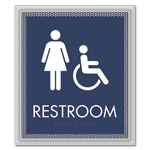 Restroom w/ Female / Handicap Symbols
