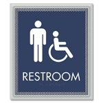 Restroom w/ Male / Handicap Symbols