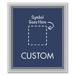 1-Line Custom Symbol Sign
