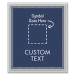 2-Line Custom Regulatory w/ Symbol