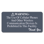 Warning The Use of Cellular Phones... Warning The Use of Cellular Phones...