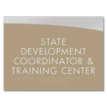 4-Line Room Sign