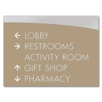 4-Line Directional Sign