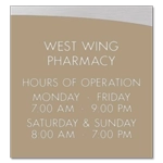 8-Line Informational Sign