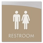 Restroom w/Unisex Symbols