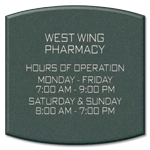 10-Line Custom Informational Sign