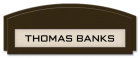 Nameplate Sign