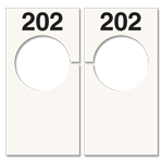 Laundry Tags - Text 2 Sides