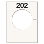 Laundry Tags - Text 1 Side