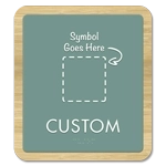 1-Line Custom Symbol Sign