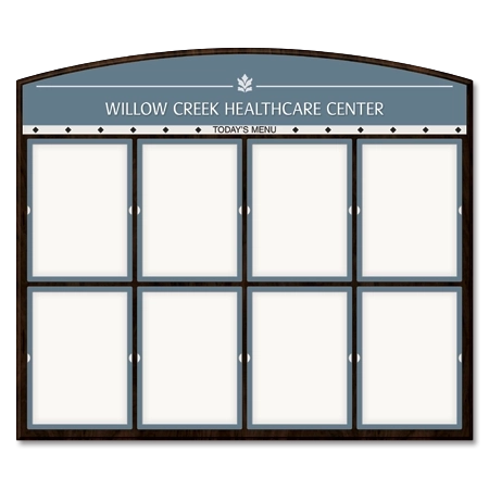 Eight-Slot Message Display