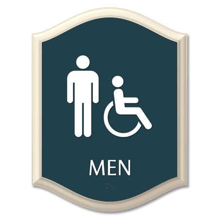 Men w/Handicap Accessible Symbol