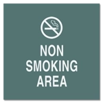 Non Smoking Area w/Symbol