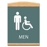 Men w/Handicap Accessible Symbol