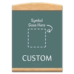 1-Line Custom Symbol Sign