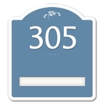 Room Number w/ 1 Name Insert