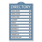 Directory w/ 10 Changeable Inserts