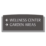 2-Line Directional Sign