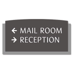 2-Line Directional Sign