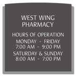 8-Line Informational Sign