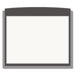 Message Holder for 8.5" x 11" Paper/Evac Plan Holder