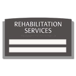 2 Slot Suite/Dept. ID Sign