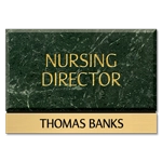 Manager on Duty Sign - Includes Nameplate