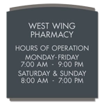 8-Line General Informational Sign