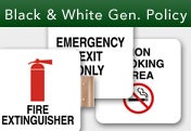 Black/White Gen. Policy