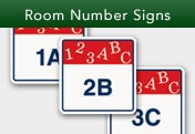 Room Number Signs
