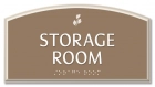 2-Line Common Room Sign w/Logo