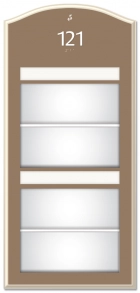 2 Slot Memory Care Shadow Display