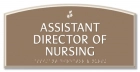 3-Line Common Room Sign w/Logo