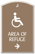 Accessible Direction Sign w/ ISA