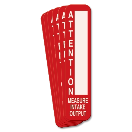 Attention Measure Intake Output - 6 Pack