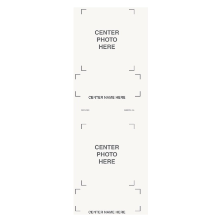 Brookdale Additional Insert Cards/2 Picture Room Number (50/pk)