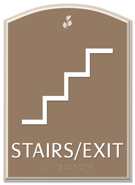 Stairs/Exit Sign
