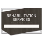 1 Slot Suite/Dept. ID Sign