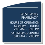 10-Line General Information Sign
